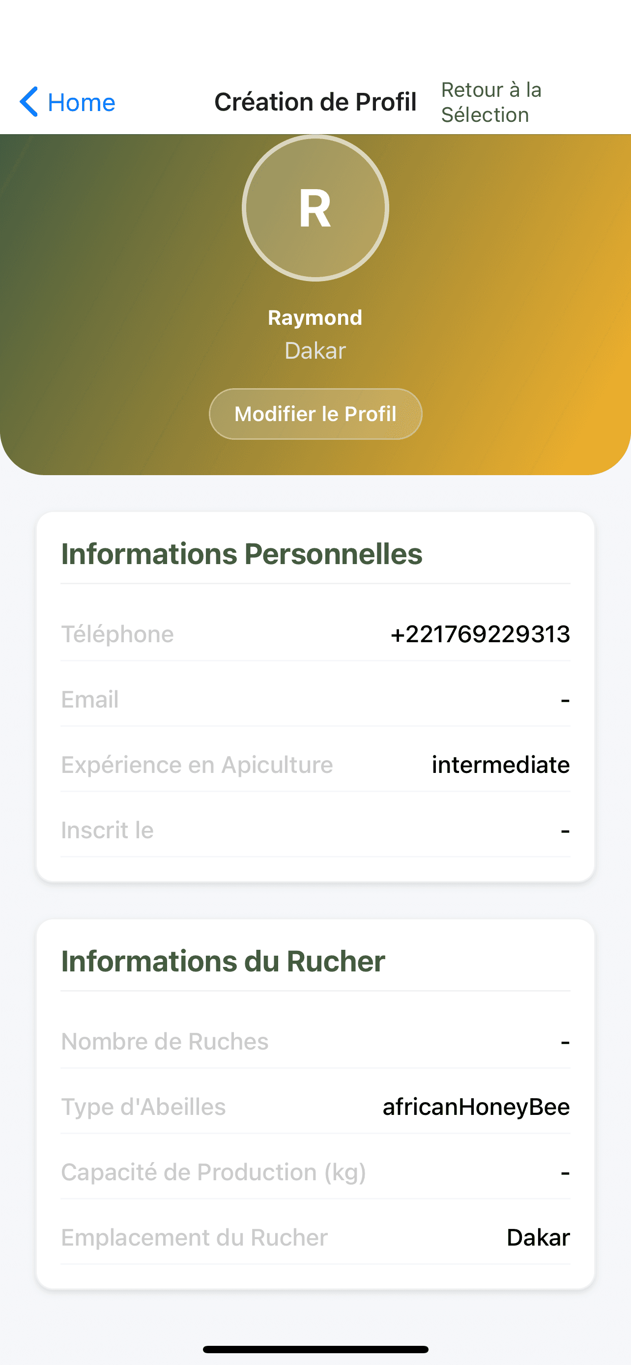 SénéMiel Mobile App screenshot 4