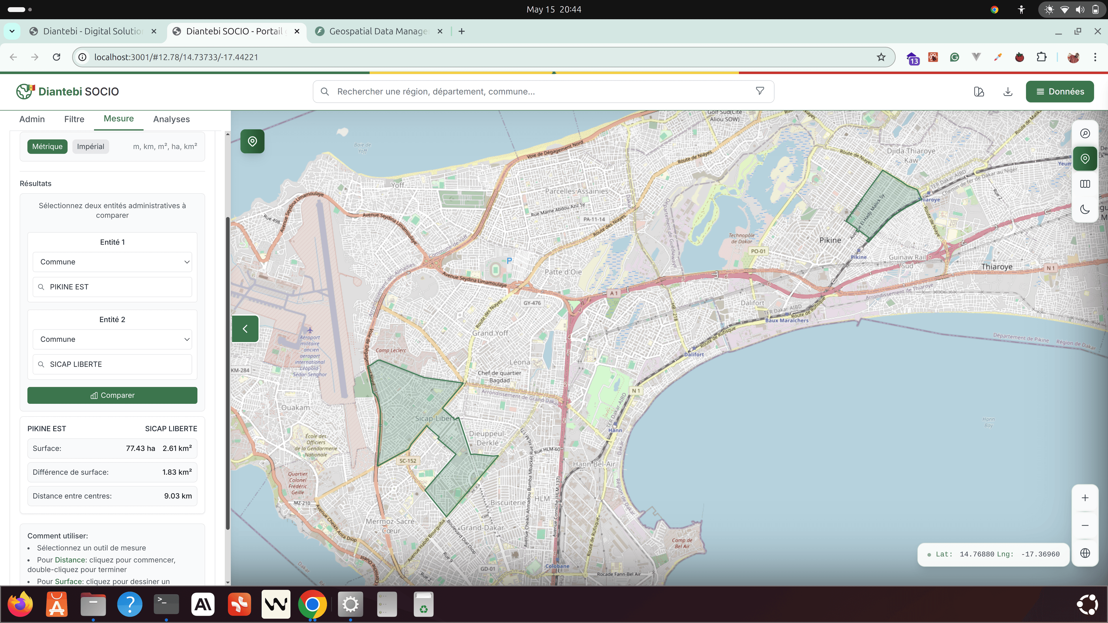 Diantebi Socio screenshot 2