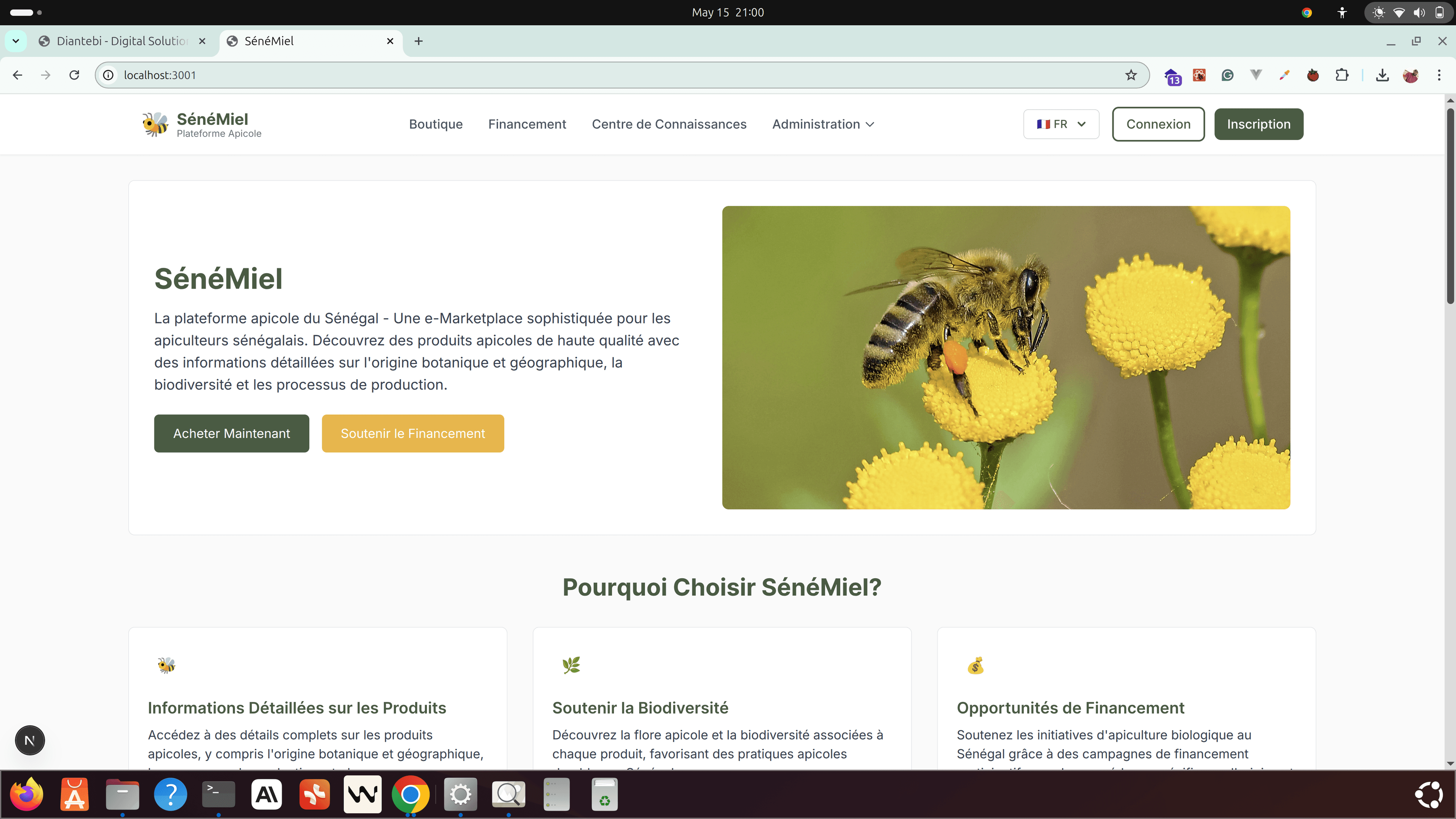 SénéMiel Web